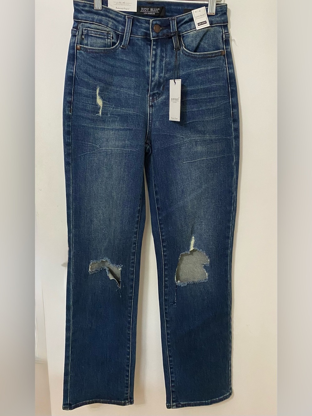 Judy Blue Friday Night High Rise Ripped Dad Jeans Sz 0/24